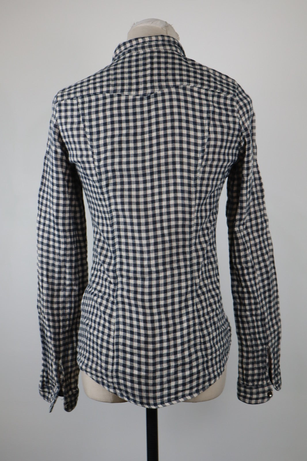 GAS CAMICIA DONNA TG. S WOMAN SHIRT CASUAL VINTAGE COTONE COTTON