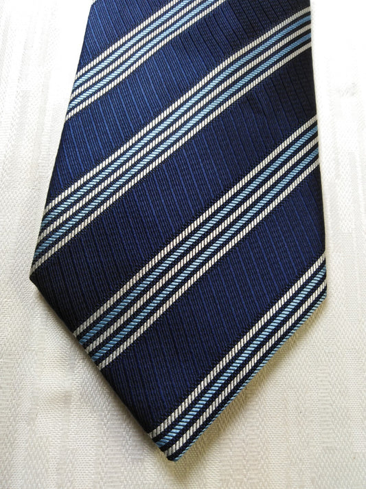 GIORGIO MARIANI 100% SILK TIE SETA CRAVATTA NECKTIE MADE  ITALY SELF TIPPED