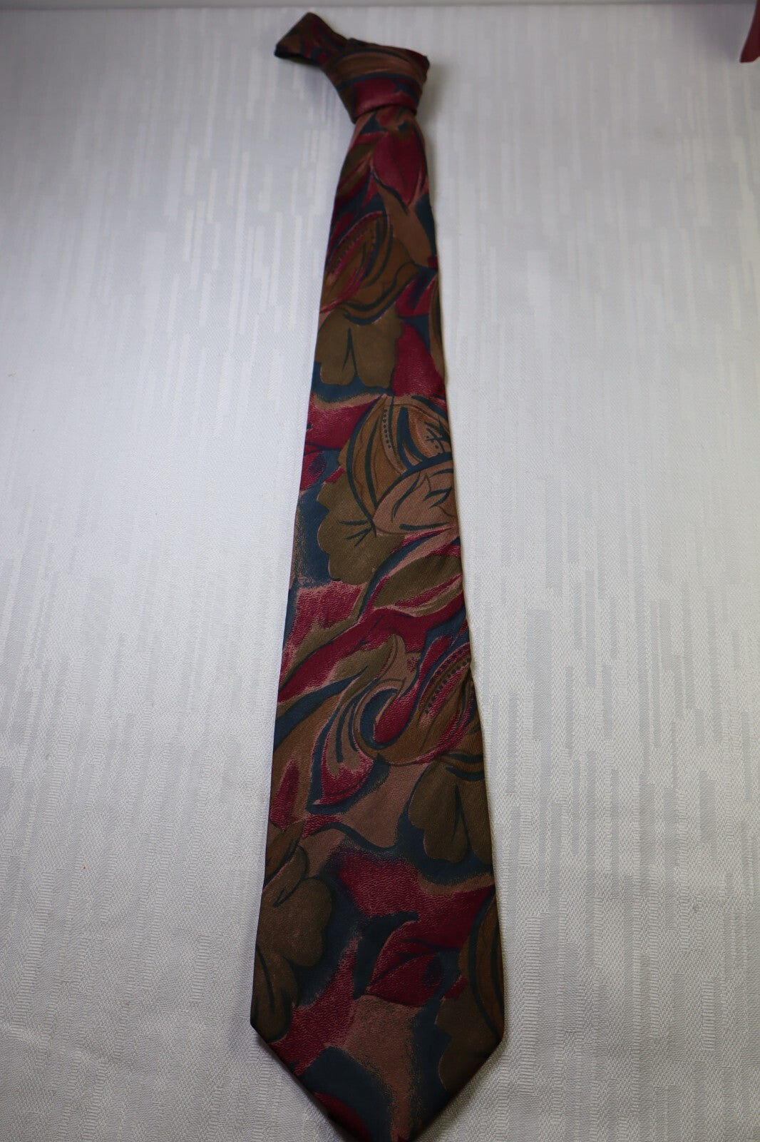 MOSCHINO 100% SILK TIE SETA CRAVATTA NECKTIE MADE ITALY UOMO