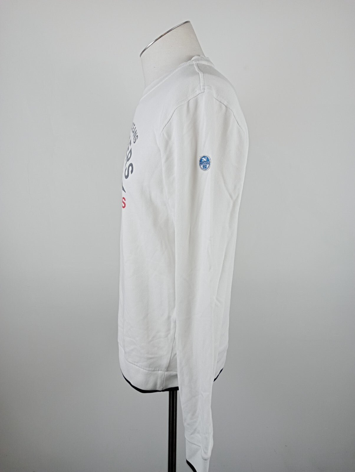 NORTH SAILS FELPA MAGLIA UOMO Tg M COTONE COTTON  MAN SWEATSHIRT CASUAL VINTAGE