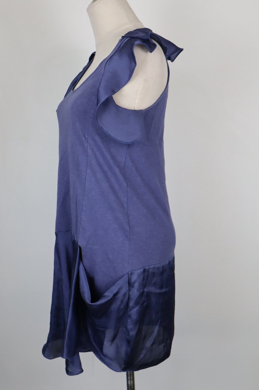 LIU JO JEANS VESTITO DONNA TG. XS WOMAN CASUAL VINTAGE DRESS ABITO VISCOSA