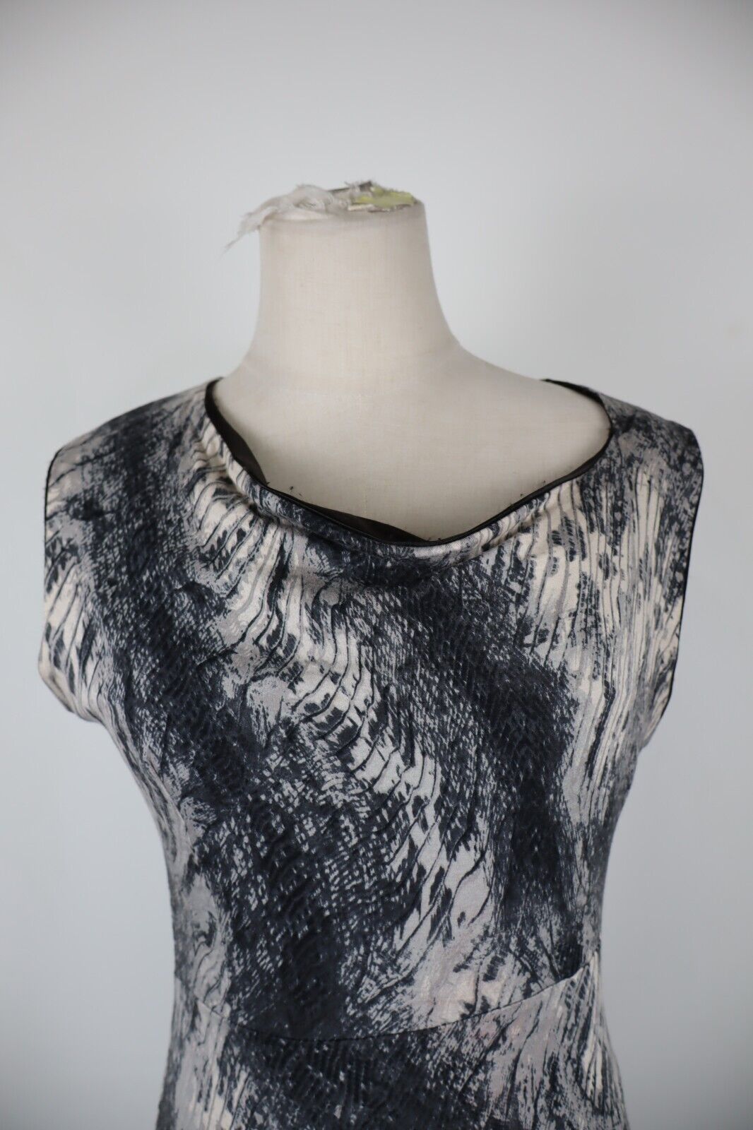 PIERRE CARDIN VESTITO DONNA TG. L WOMAN CASUAL VINTAGE DRESS ABITO