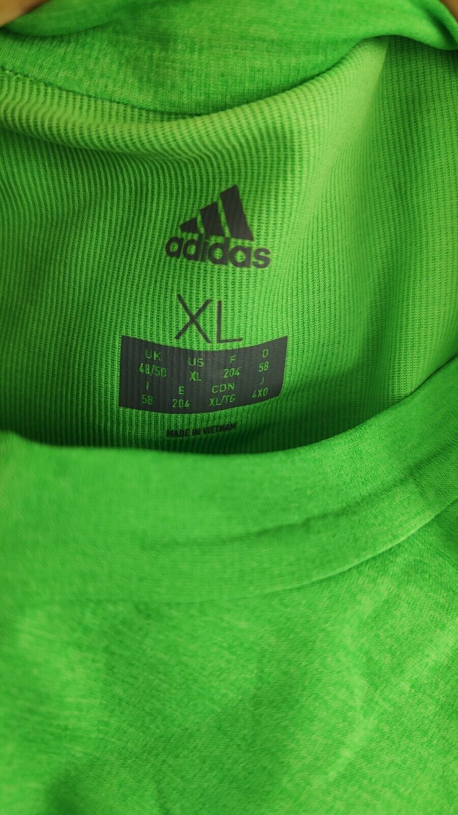 ADIDAS MAGLIA UOMO TG XL MAN T-SHIRT CASUAL VINTAGE