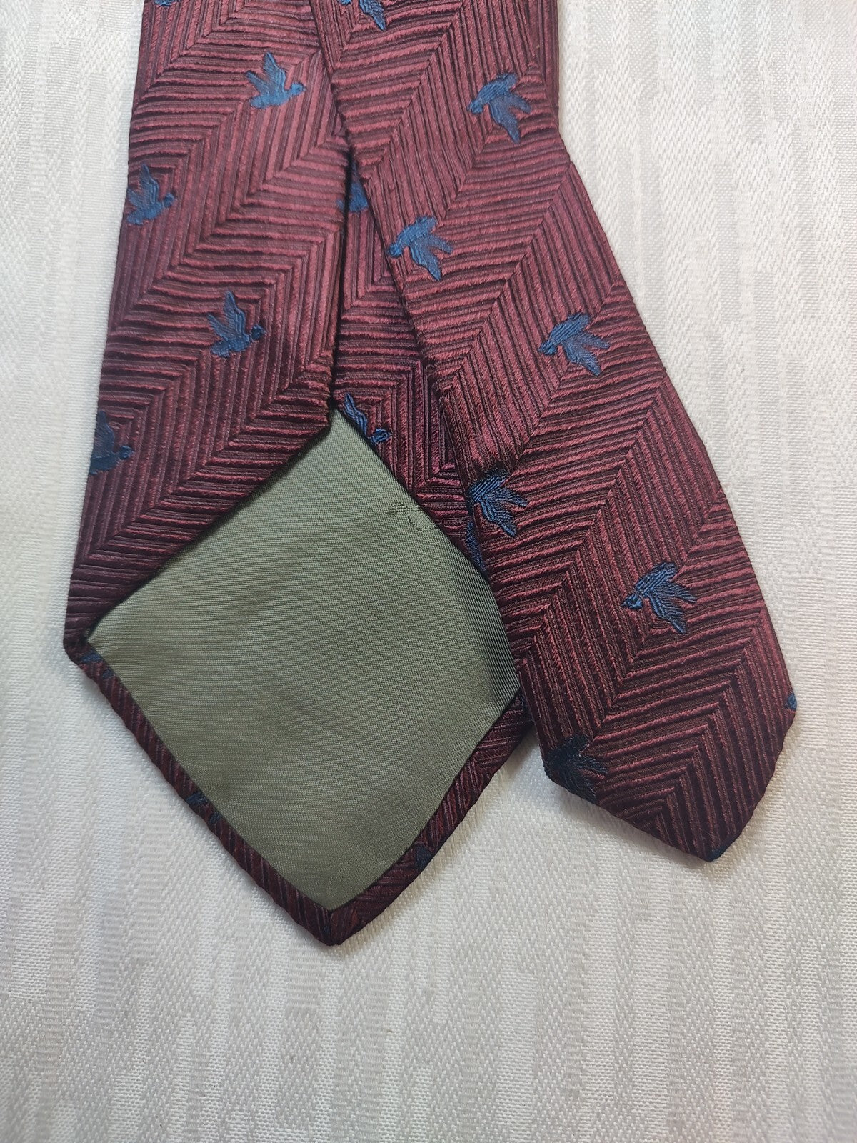 BROOKSFIELD 100% SILK TIE SETA CRAVATTA NECKTIE MADE IN ITALY CLASSIC