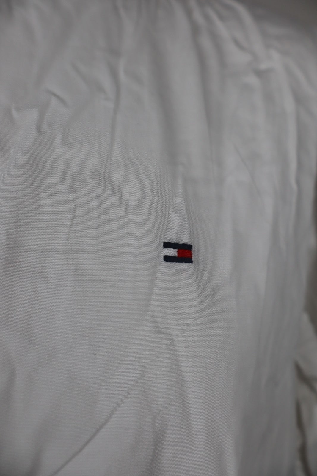 TOMMY HILFIGER CAMICIA UOMO XL SLIM MAN CASUAL VINTAGE SHIRT COTONE MANICA LUNGA