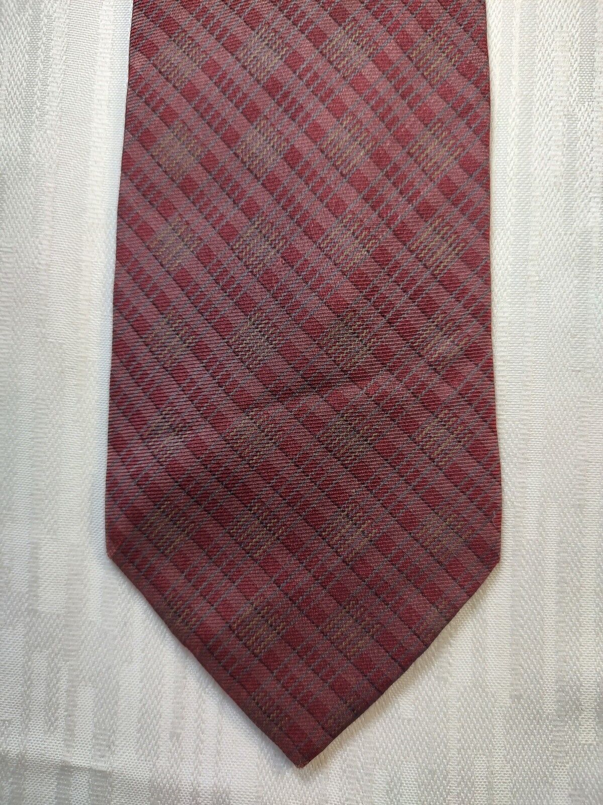 KRIZIA UOMO 100% SILK TIE SETA CRAVATTA NECKTIE MADE IN ITALY CLASSIC