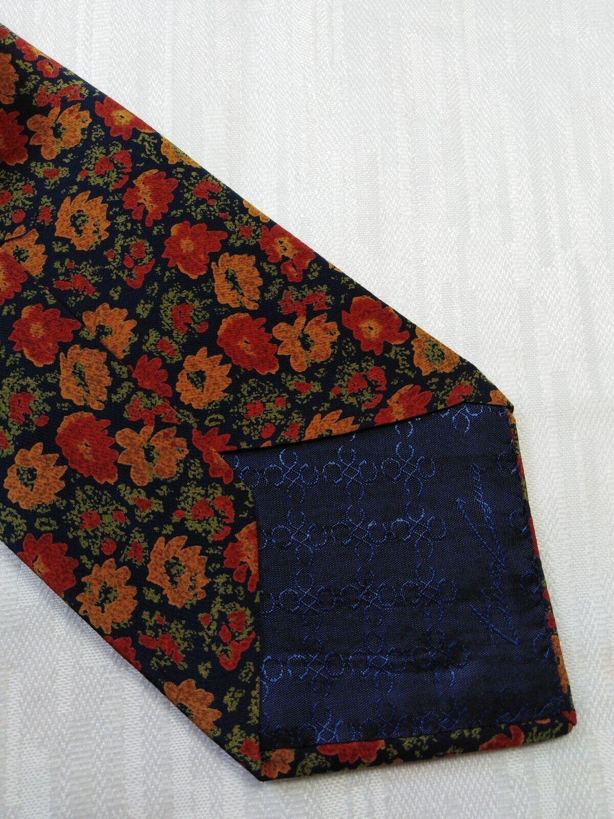 TINO COSMA 100% SETA SILK TIE CRAVATTA NECKTIE ITALY VINTAGE CLASSIC
