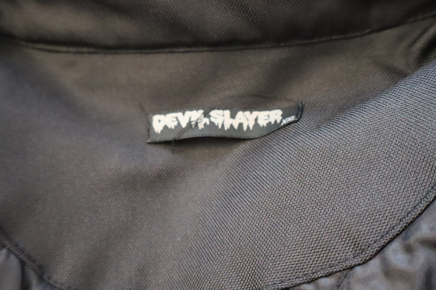 DEVIL SLAYER MVP GIUBBINO MOTO ECOPELLE UOMO TG XXL MEN JACKET SPORT