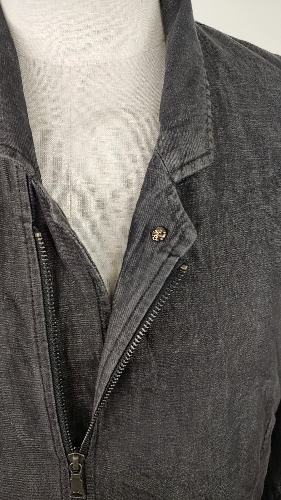 RICHMOND GIUBBINO UOMO Tg 50 MAN CASUAL VINTAGE JACKET COTONE