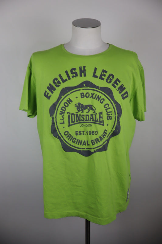 LONSDALE MAGLIA UOMO 2XL MAN T-SHIRT VINTAGE CASUAL COTONE COTTON MANICA CORTA