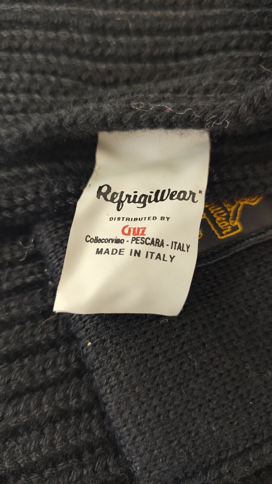 REFRIGIWEAR SCIARPA LANA UOMO DONNA WOMAN MAN VINTAGE CASUAL SCARF