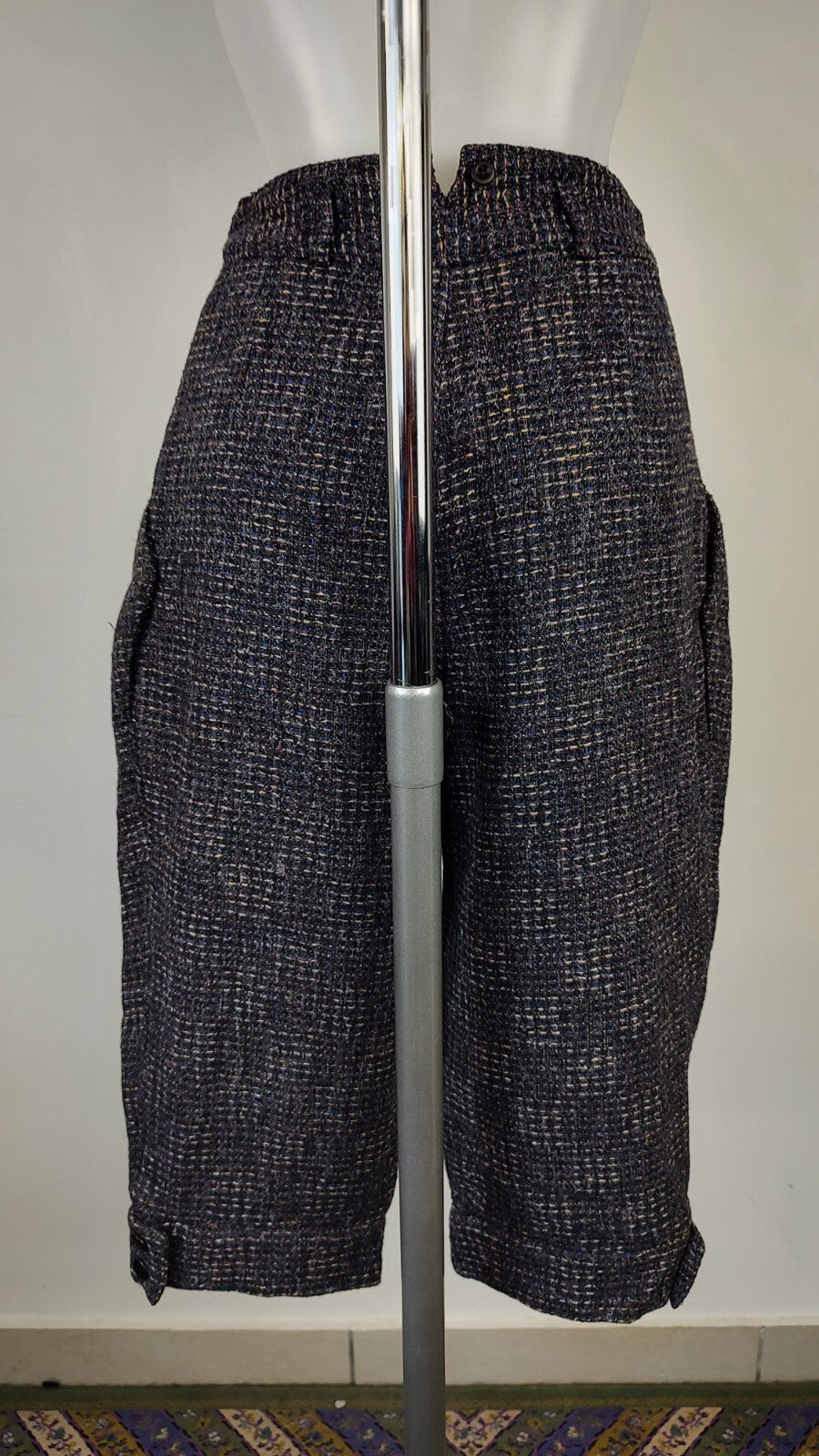 CALVIN KLEIN PANTALONCINO BERMUDA DONNA 40 WOMAN VINTAGE SHORTS CASUAL LANA