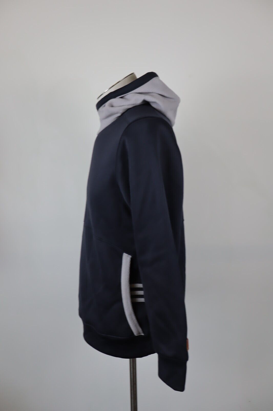 ADIDAS FELPA CAPPUCCIO UOMO Tg I 3 MAN CASUAL VINTAGE SWEATSHIRT CASUAL COTONE