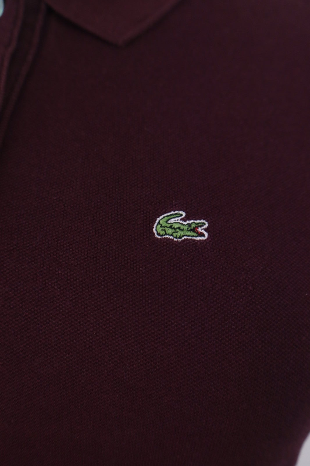 LACOSTE POLO MAGLIA DONNA COTONE TG. 38 WOMAN SHIRT CASUAL VINTAGE COTTON