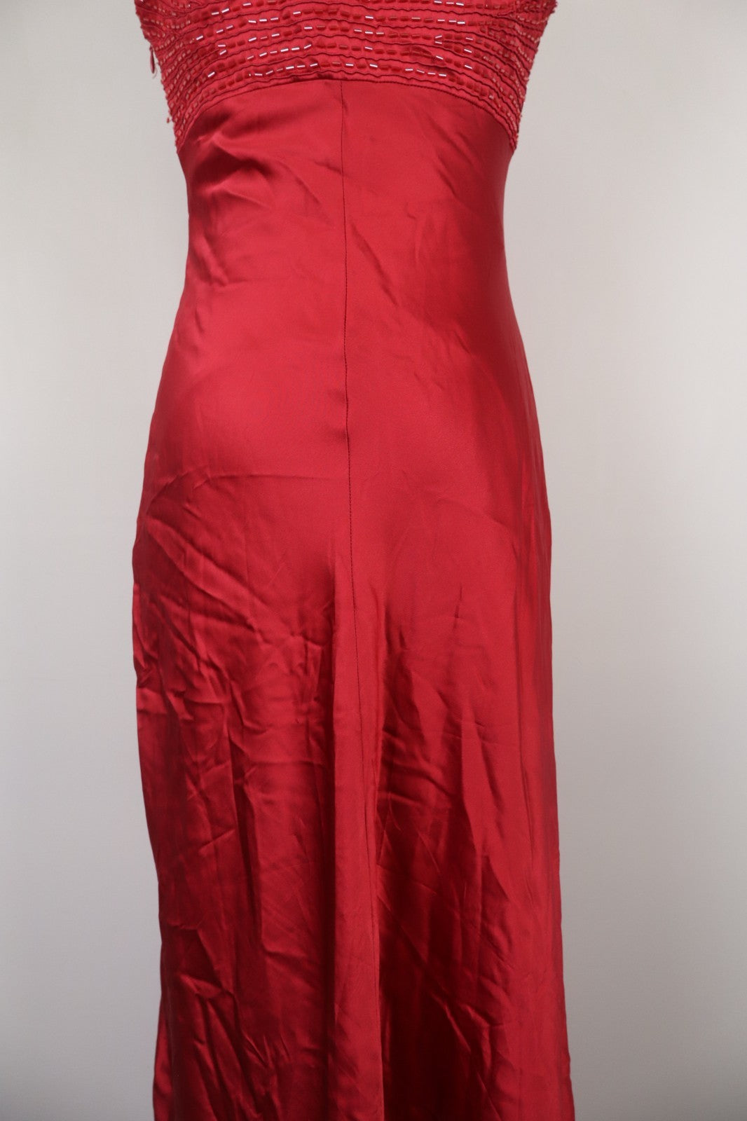 MARELLA VESTITO SMANICATO ABITO DONNA TG. 40 WOMAN CASUAL VINTAGE DRESS SETA