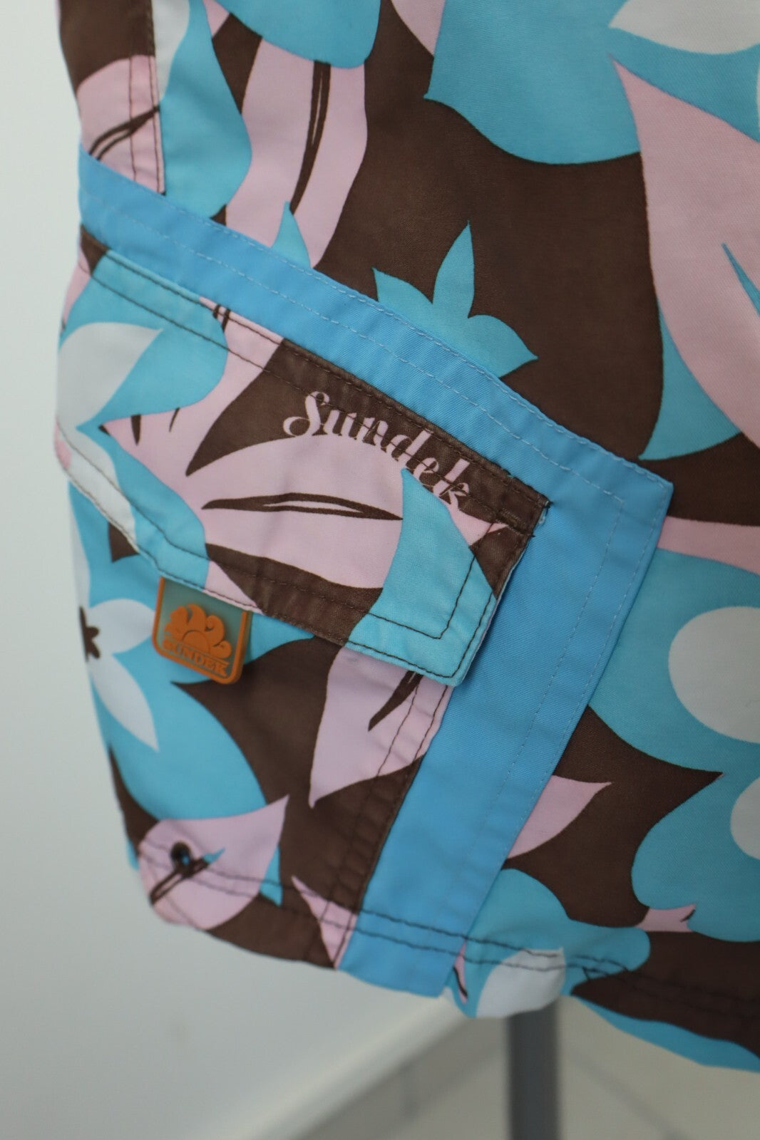 SUNDEK COSTUME PANTALONCINO MARE UOMO TG 36 MAN SEA SWIMSUIT VINTAGE CASUAL