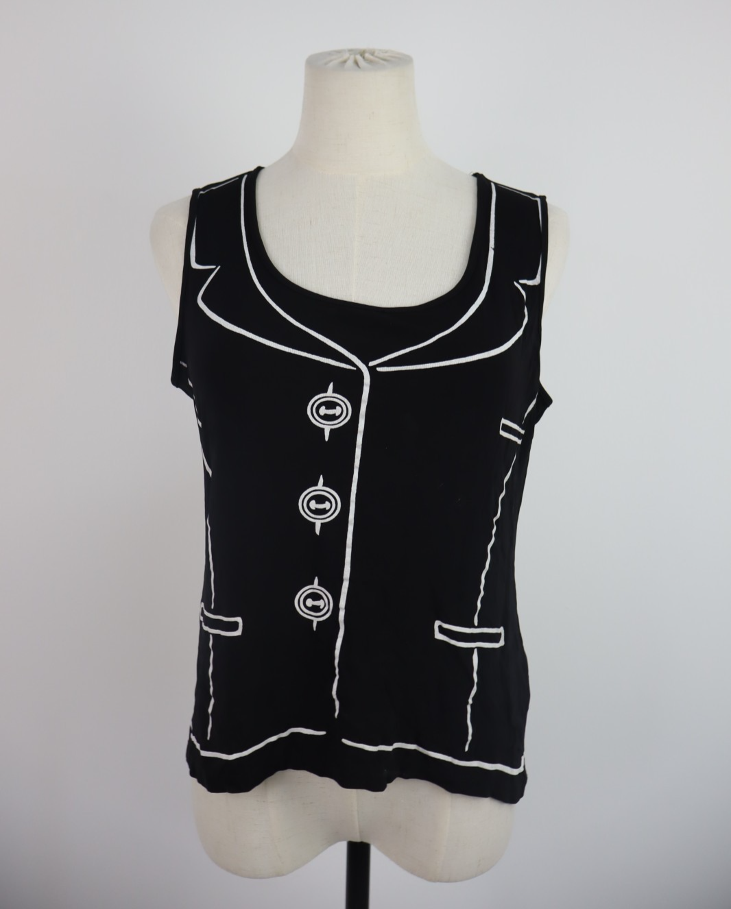 GATTINONI MAGLIA DONNA TG. 46 WOMAN CASUAL VINTAGE T-SHIRT  TOP CANOTTA