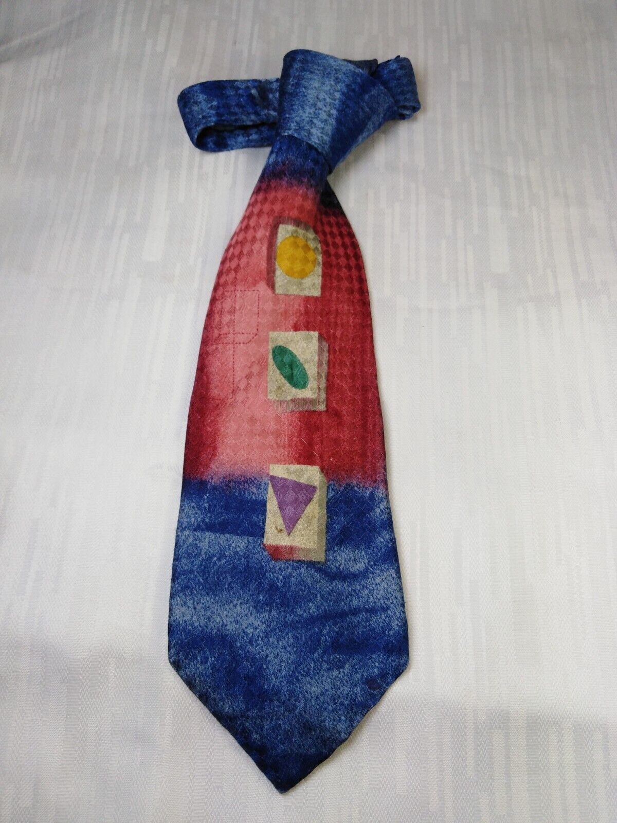 D'AMBROSIO 100% SETA SILK TIE CRAVATTA NECKTIE ITALY VINTAGE CLASSIC