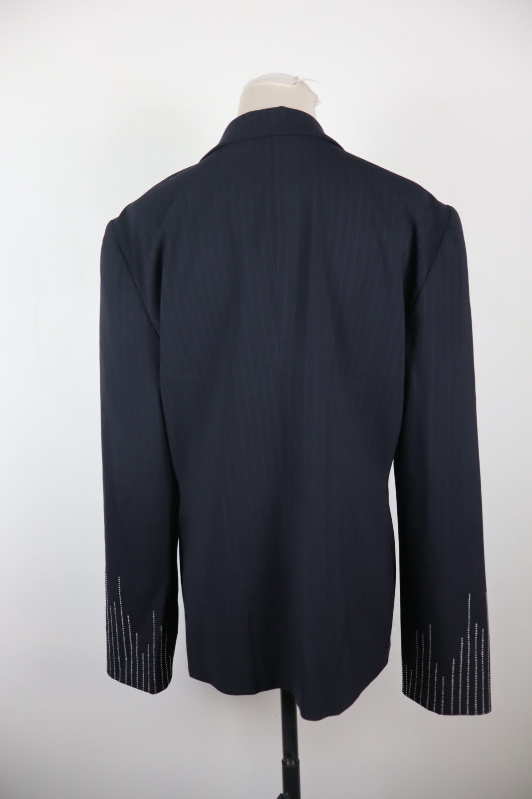 GAI MATTIOLO BLAZER GIACCA DONNA Tg 52 WOMAN CASUAL VINTAGE JACKET LANA STRASS