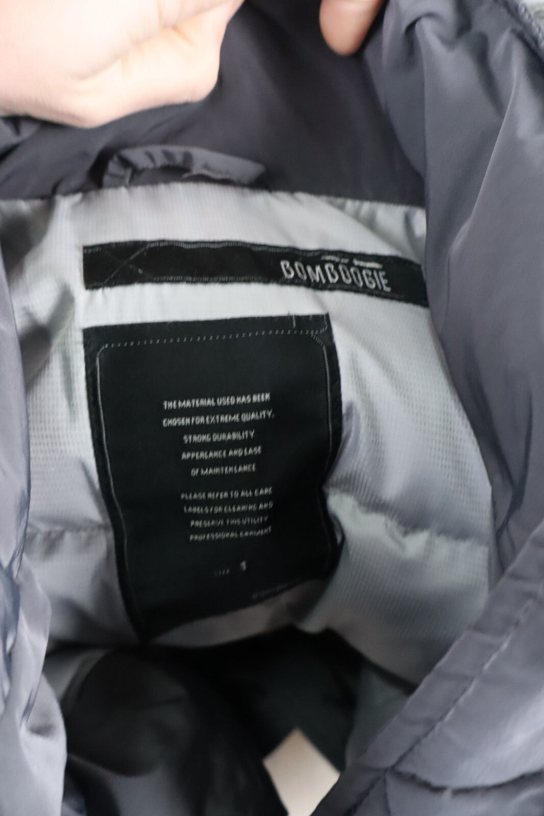 BOMBOOGIE GIUBBINO IMBOTTITO PIUMINO DONNA Tg. 1 WOMAN CASUAL JACKET VINTAGE