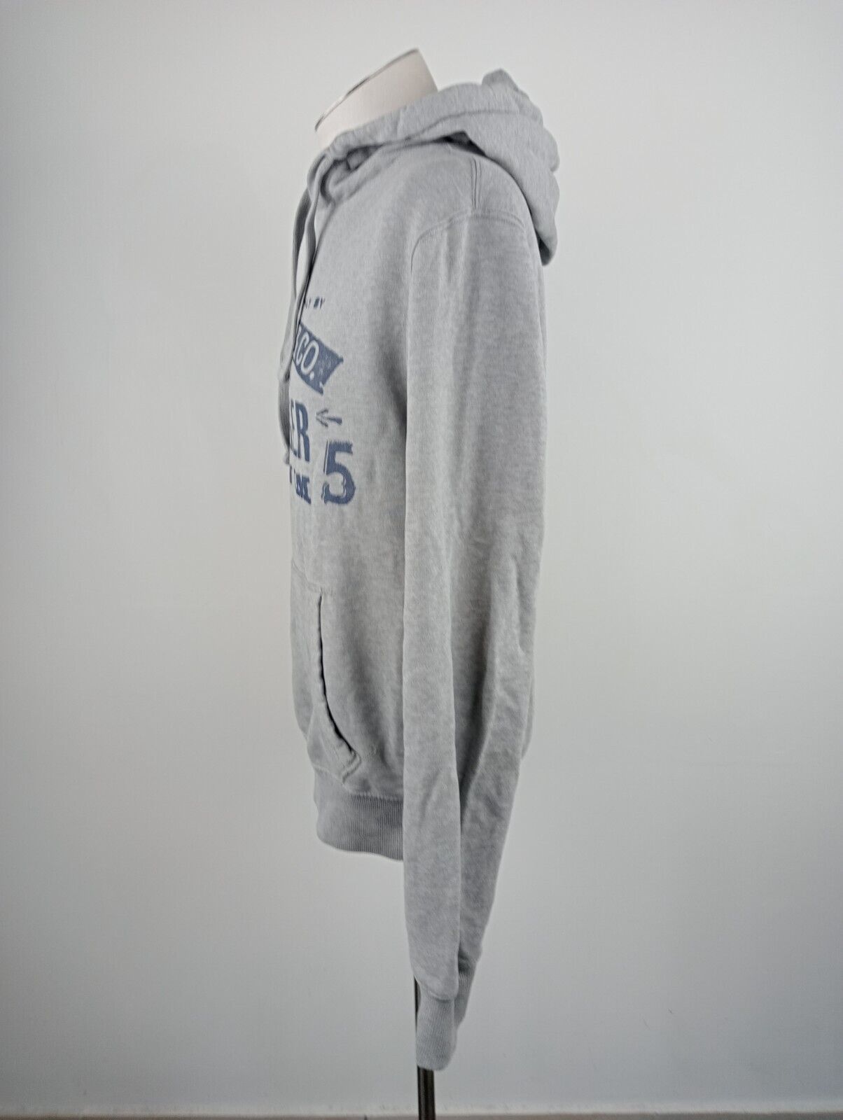 TOMMY HILFIGER DENIM FELPA CAPPUCCIO UOMO S MAN SWEATSHIRT COTONE CASUAL VINTAGE