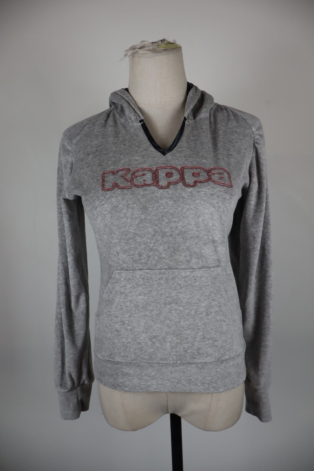 KAPPA FELPA MAGLIA DONNA Tg XS WOMEN CASUAL VINTAGE SPORT SWEATSHIRT