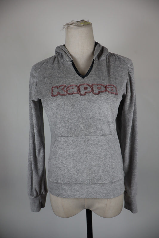 KAPPA FELPA MAGLIA DONNA Tg XS WOMEN CASUAL VINTAGE SPORT SWEATSHIRT