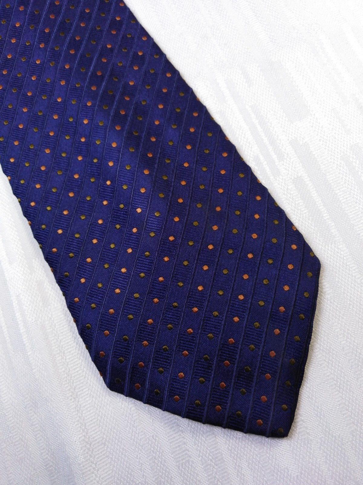 LES COPAINS 100% SILK TIE SETA CRAVATTA NECKTIE ITALY VINTAGE CLASSIC