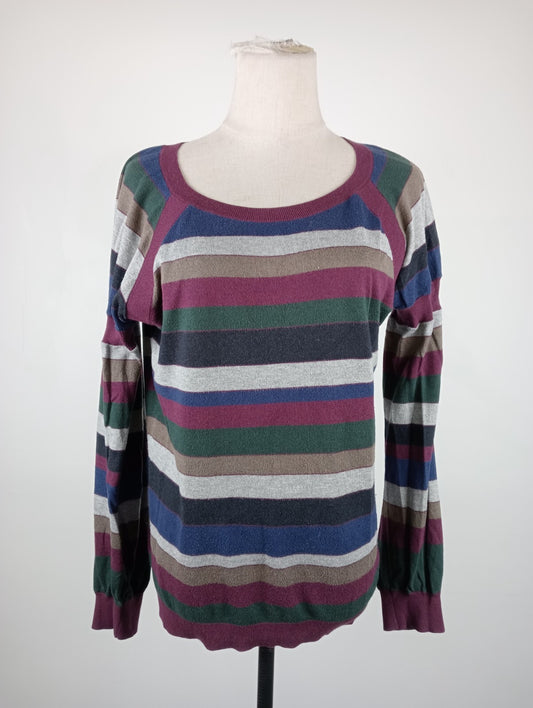 HUGO BOSS MAGLIONE COTONE LANA DONNA L WOMAN CASUAL SWEATER VINTAGE