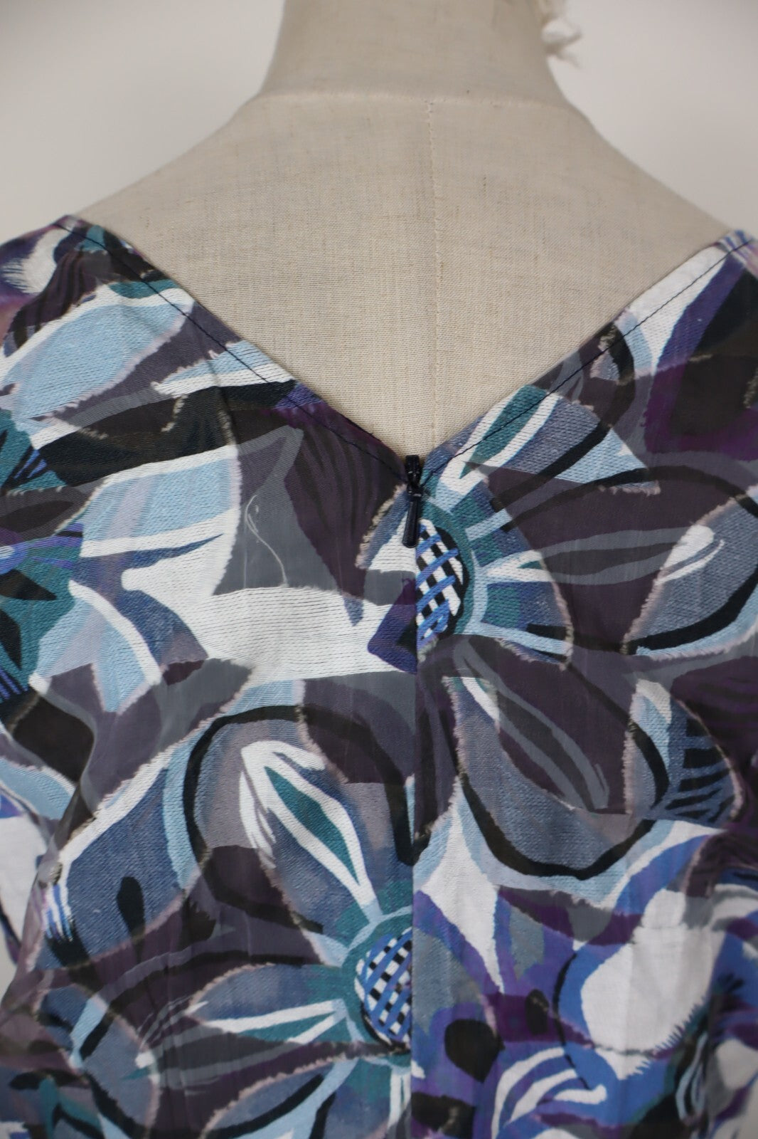 MAX & CO VESTITO ABITO DONNA TG. M WOMAN CASUAL VINTAGE DRESS CERNIERA