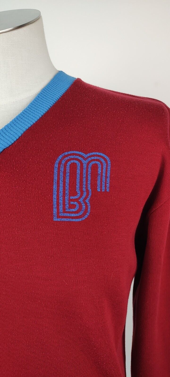BN  FELPA SPORT CALCIO UOMO Tg XL VINTAGE JACKET SWEATSHIRT COTONE