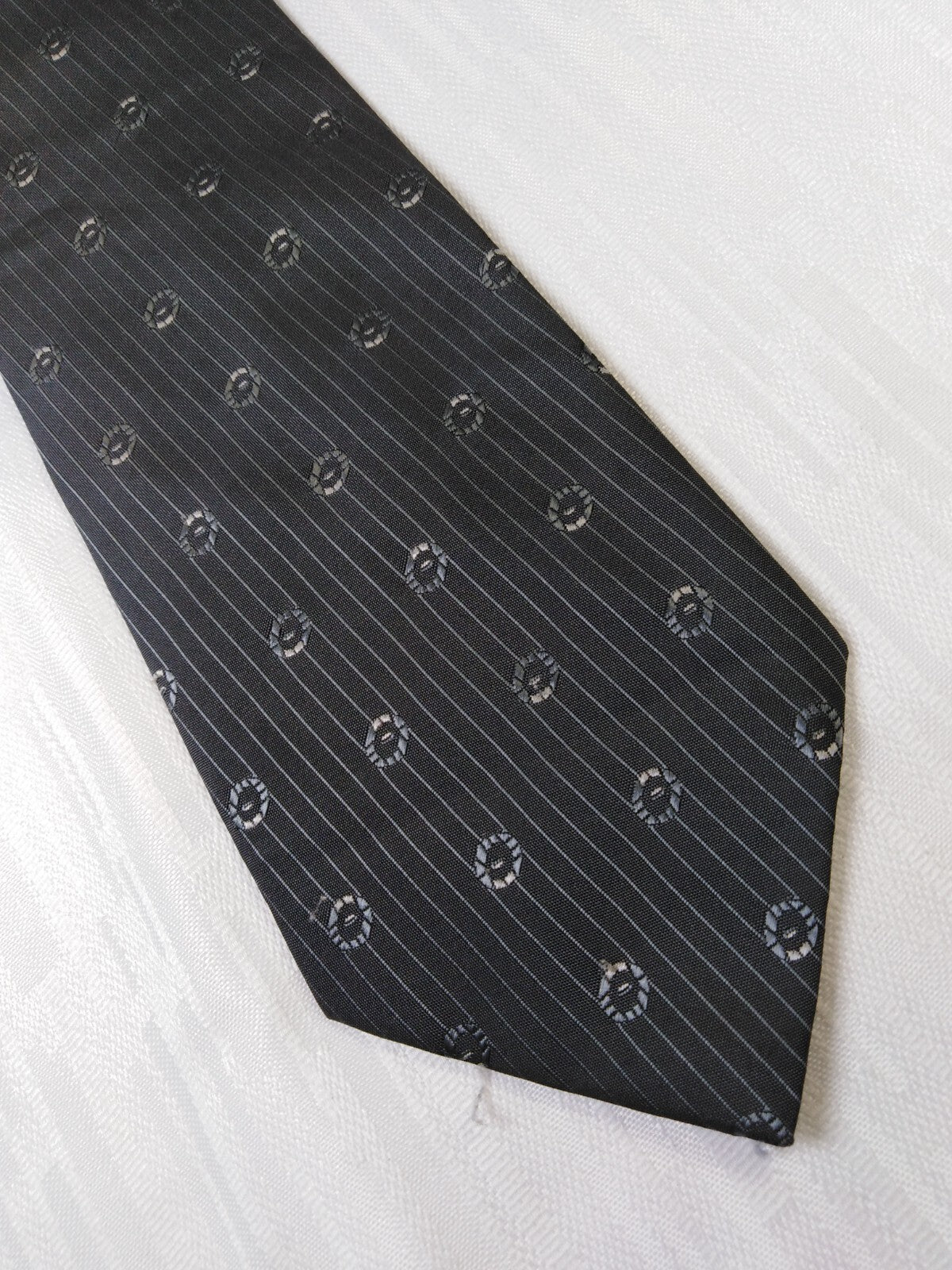 GIANFRANCO FERRE' 100% SILK TIE SETA CRAVATTA NECKTIE MADE IN ITALY