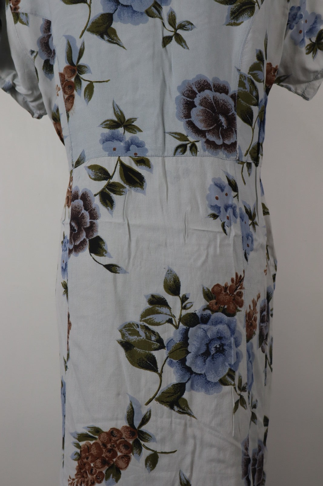 COCOON VESTITO DONNA TG. L/XL WOMAN CASUAL VINTAGE DRESS ABITO COTONE