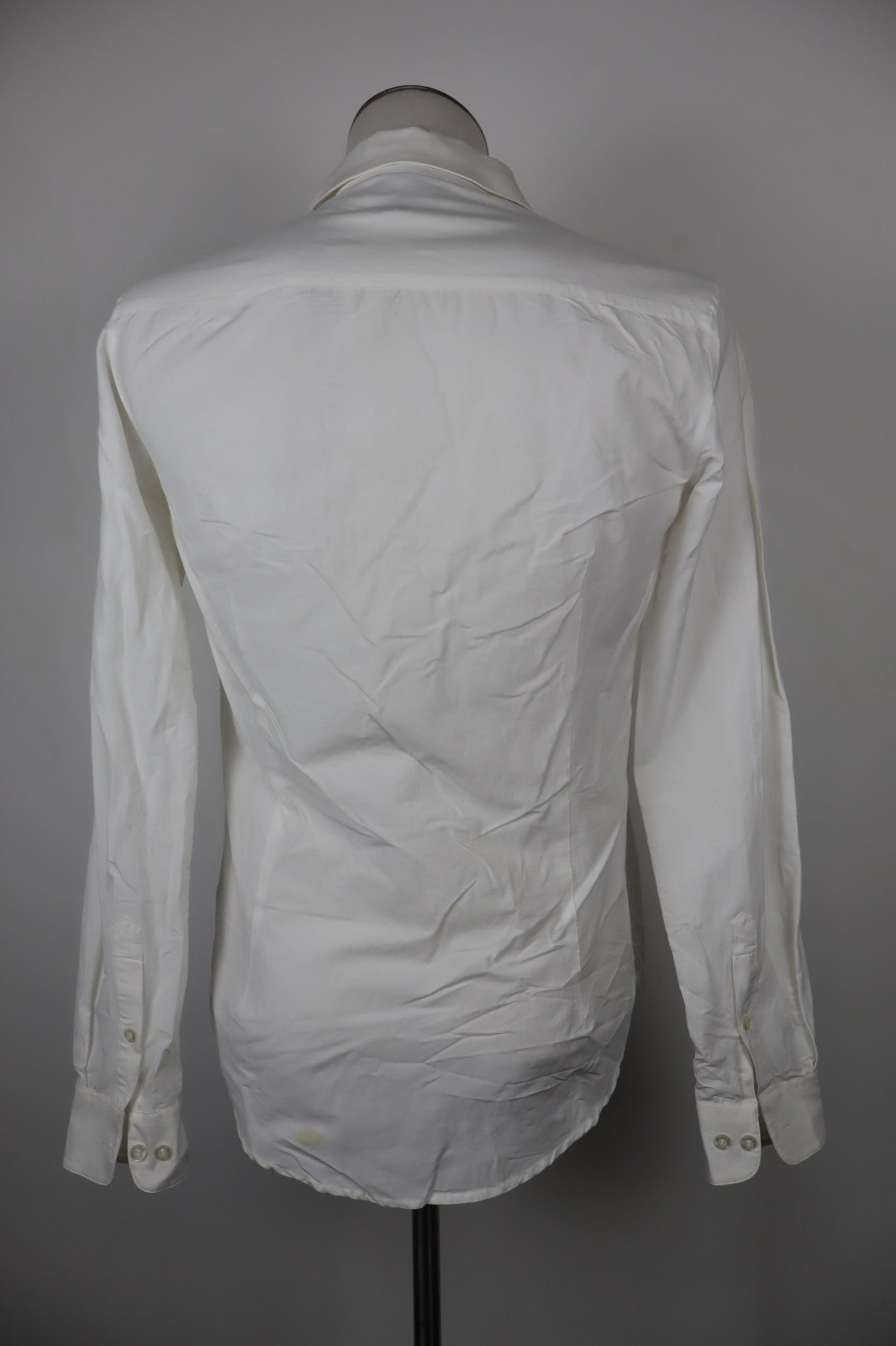 ARMANI JEANS CAMICIA UOMO COTONE TG. S SLIM MAN CASUAL VINTAGE COTTON SHIRT