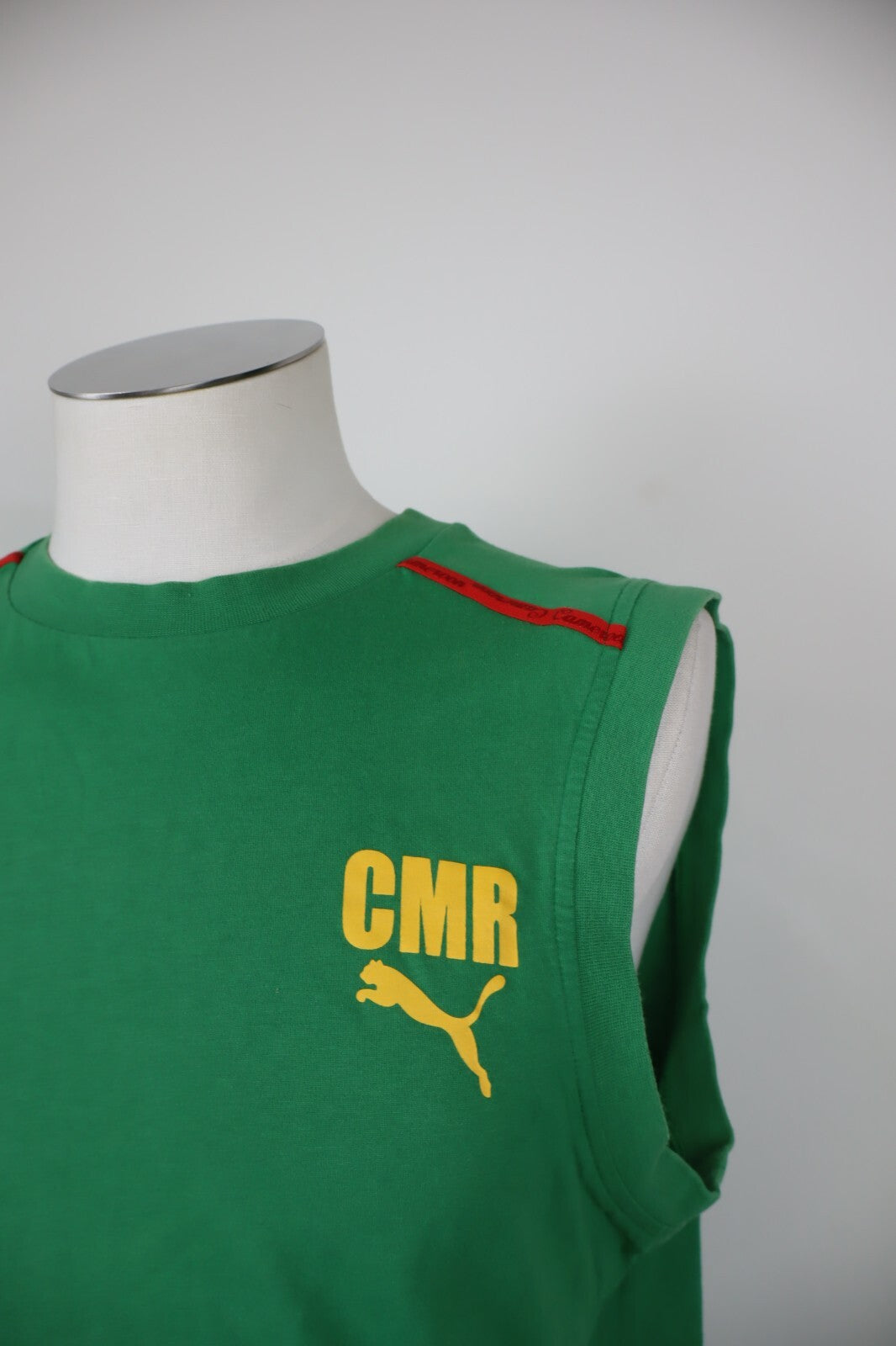 PUMA CAMERUN MAGLIA SMANICATA UOMO CALCIO CMR TG M SPORT SHIRT MAN VINTAGE