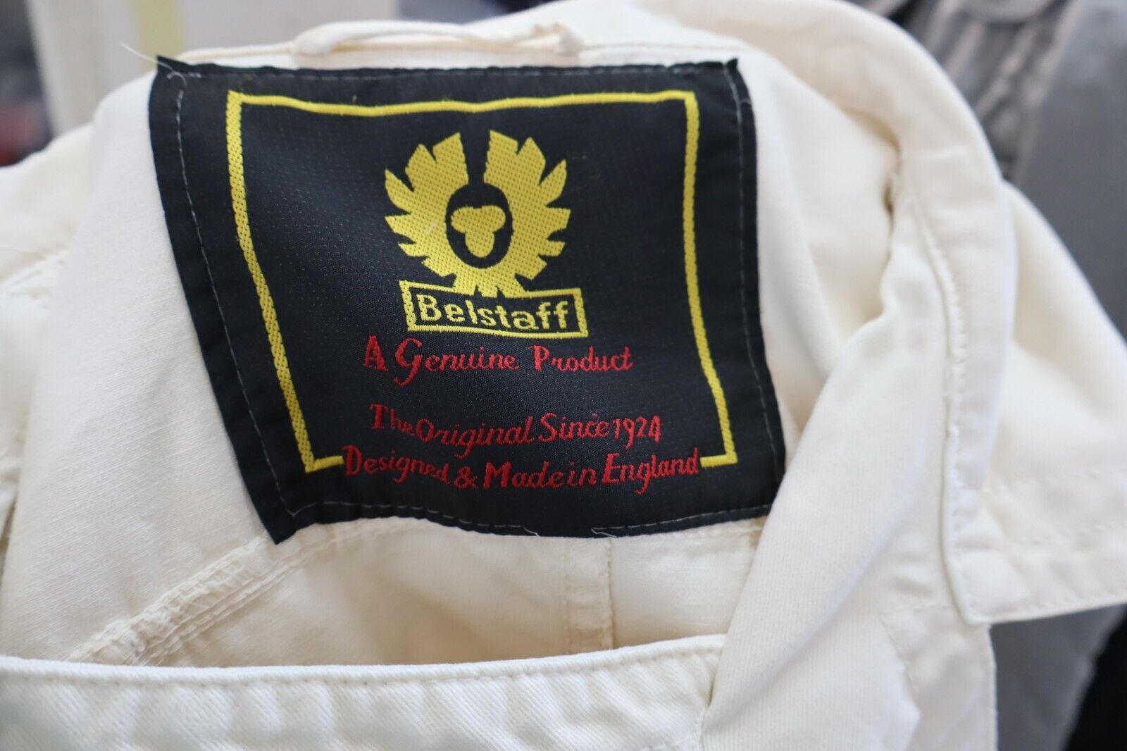 BELSTAFF GIUBBINO DONNA LEGGERO Tg 40 COTONE COTTON WOMAN JACKET CASUAL VINTAGE