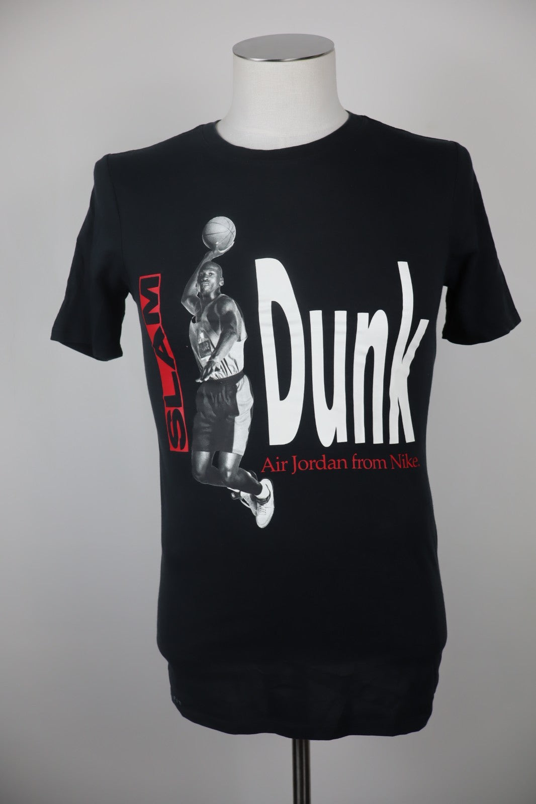 AIR JORDAN DUNK MAGLIA UOMO COTONE XS MAN COTTON T- SHIRT CASUAL VINTAGE LOGO