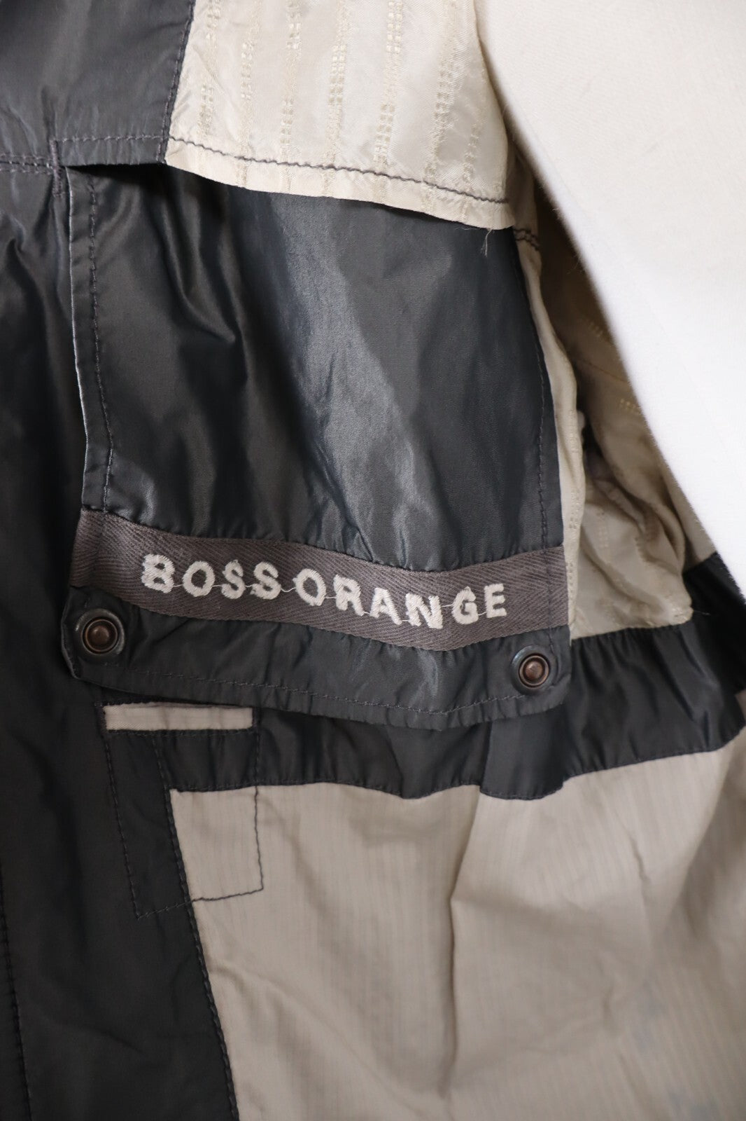 BOSS ORANGE GIUBBINO LEGGERO UOMO Tg 56 MAN CASUAL GIACCA VINTAGE JACKET