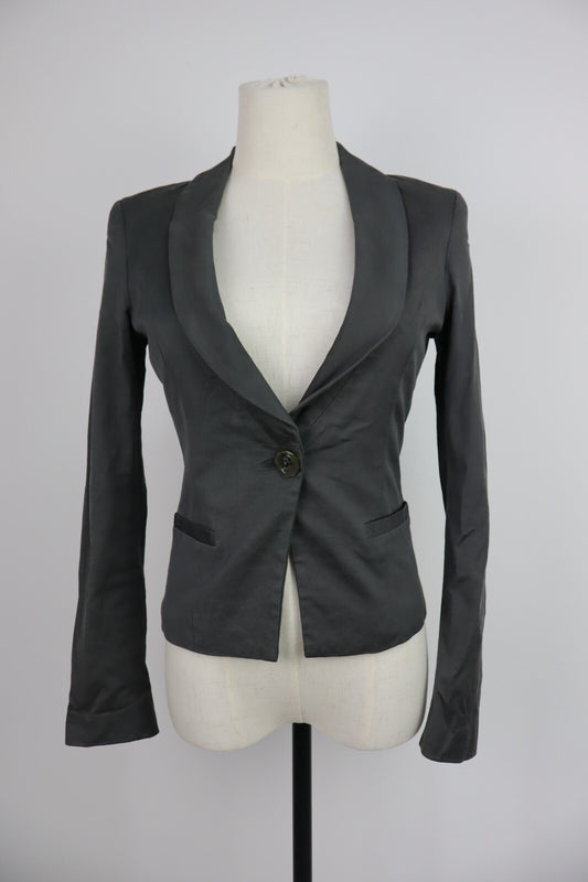 GUESS BY MARCIANO BLAZER GIACCA DONNA Tg 42 WOMAN CASUAL VINTAGE JACKET COTONE