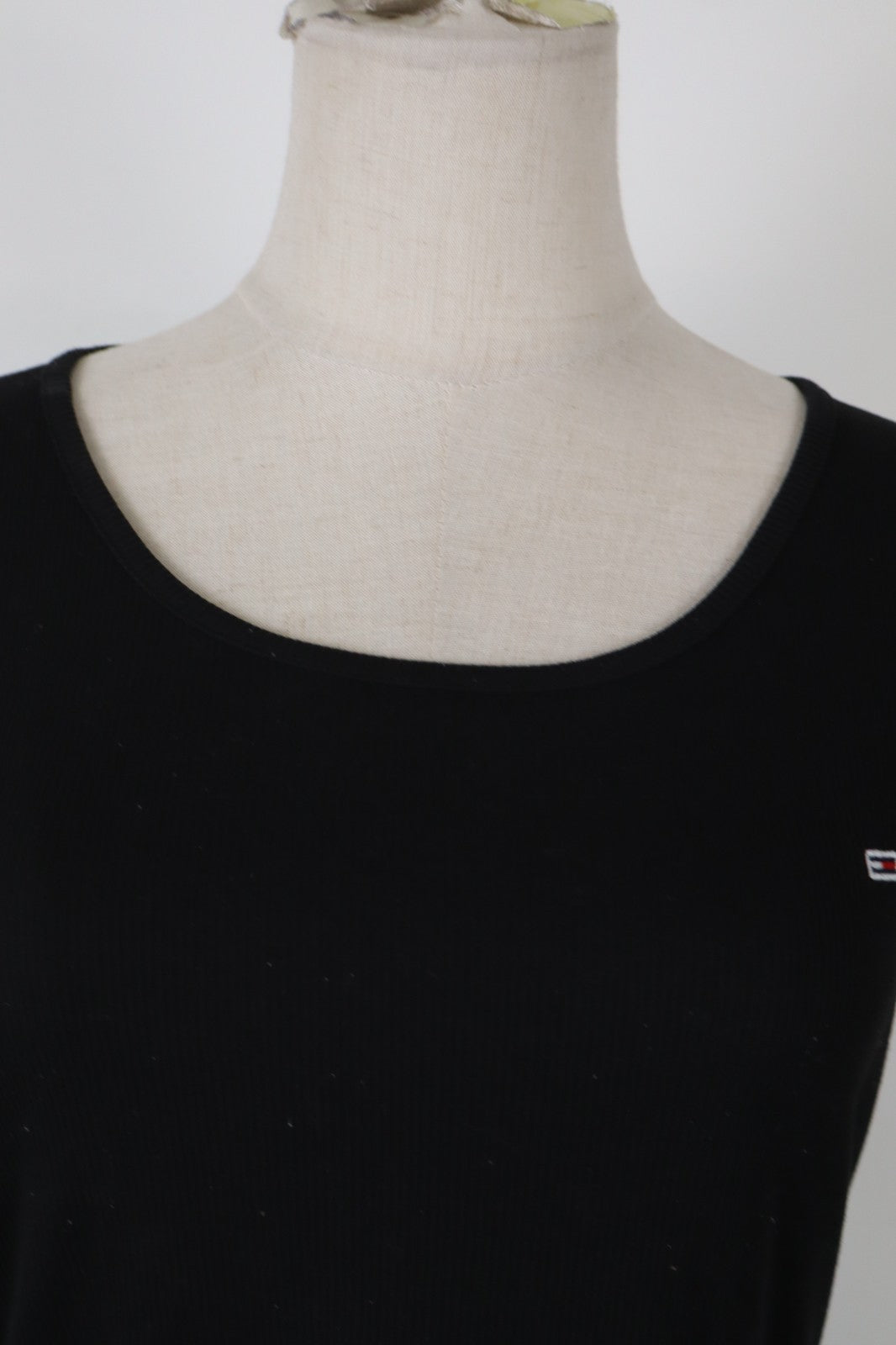 TOMMY JEANS HILFIGER MAGLIA CANOTTA DONNA TG. M WOMAN CASUAL VINTAGE T-SHIRT TOP