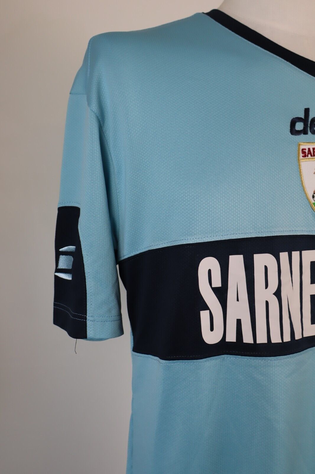 DEVIS SARNESE MAGLIA CALCIO UOMO Tg L SOCCER TRIKOT MAN JERSEY SHIRT SPORT