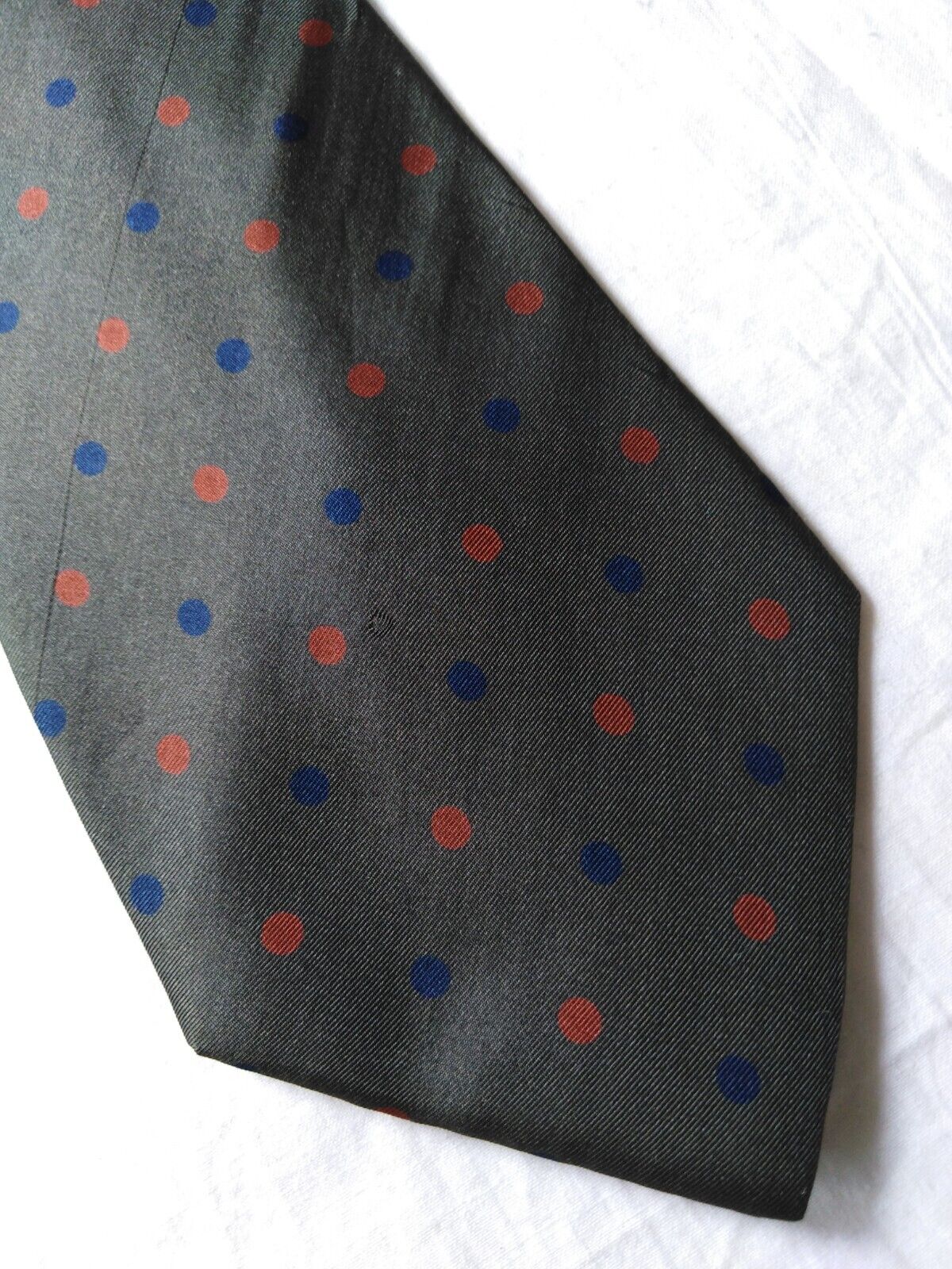 ROCCOBAROCCO 100% SILK TIE SETA CRAVATTA NECKTIE MADE IN ITALY