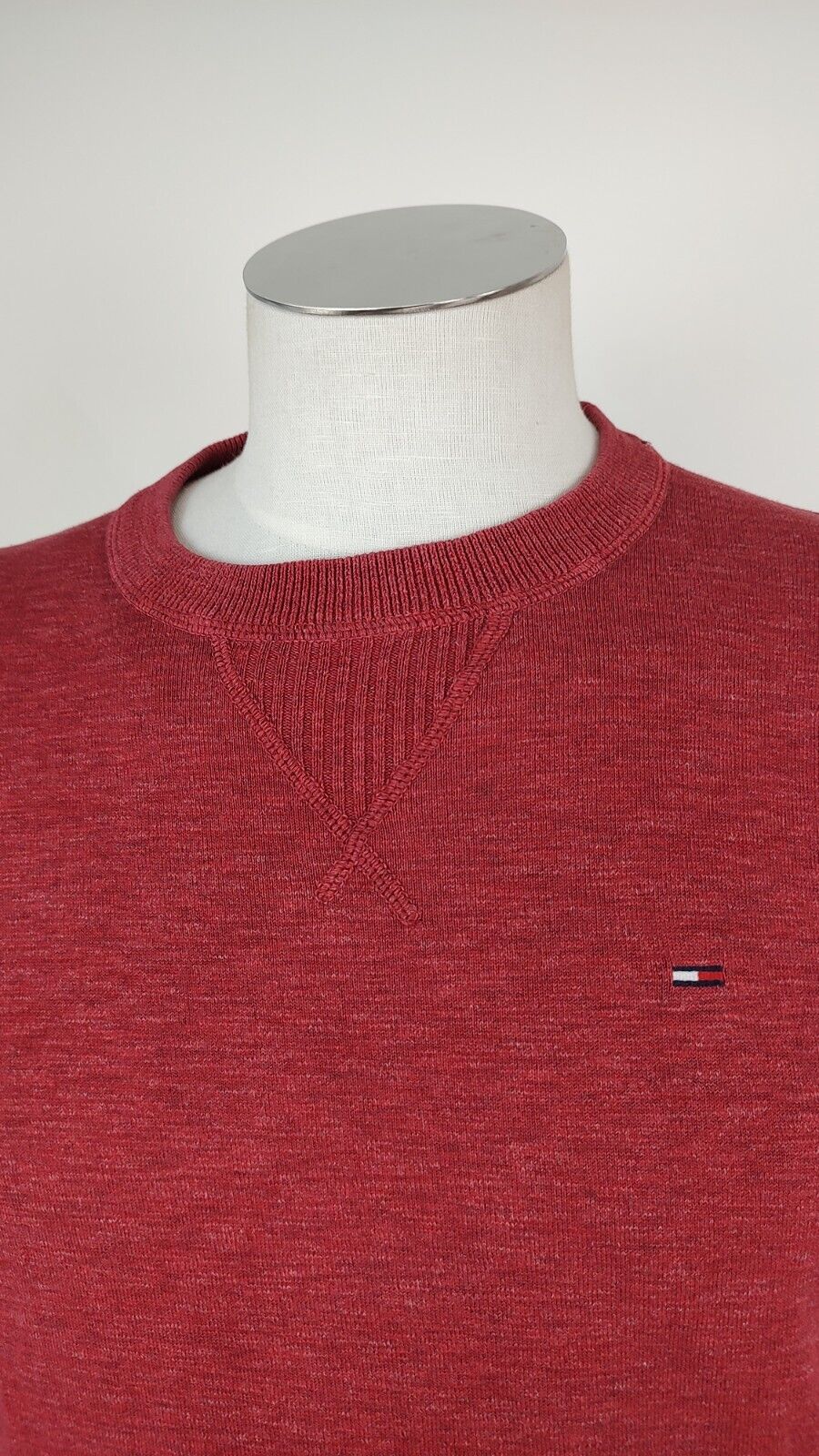 TOMMY HILFIGER MAGLIONE VINTAGE COTONE  UOMO Tg. M MAN SWEATER