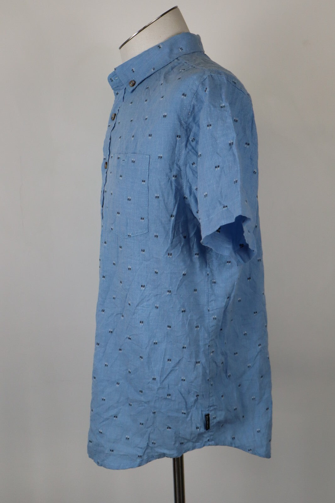 BILLABONG CAMICIA UOMO COTONE TG. M MAN CASUAL VINTAGE COTTON SHIRT