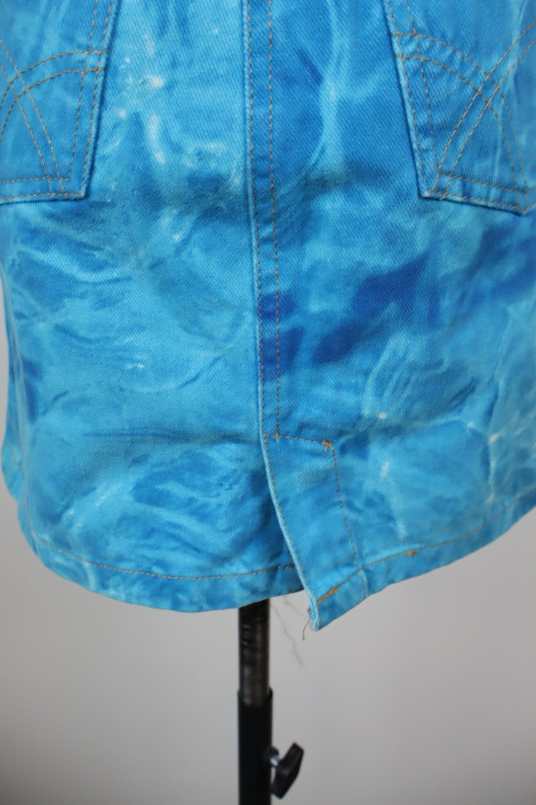 GAS VESTITO SALOPETTE JEANS DONNA TG. S WOMAN CASUAL VINTAGE DRESS ABITO