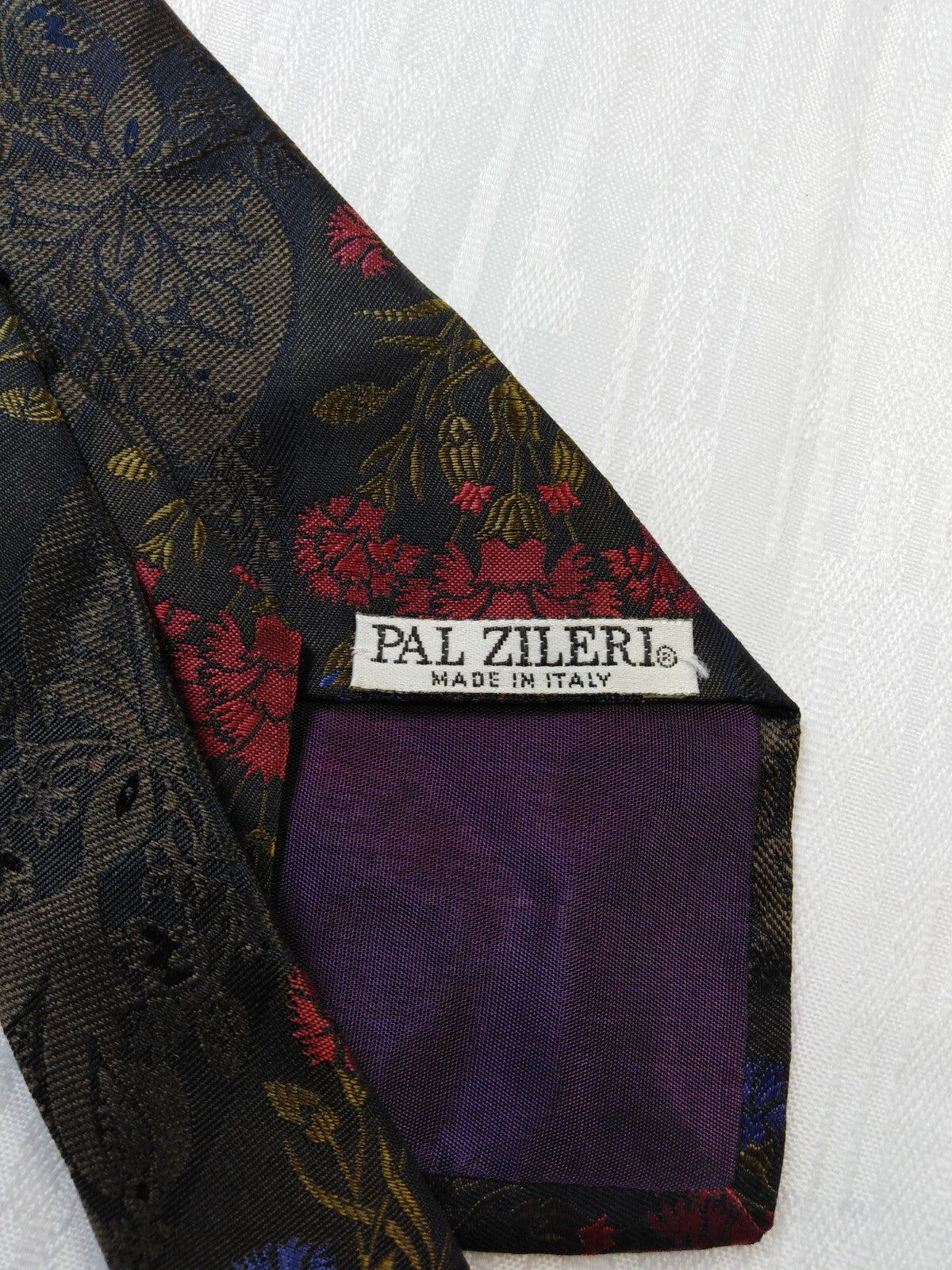 PAL ZILERI 100% SILK TIE SETA CRAVATTA NECKTIE MADE IN ITALY CLASSIC