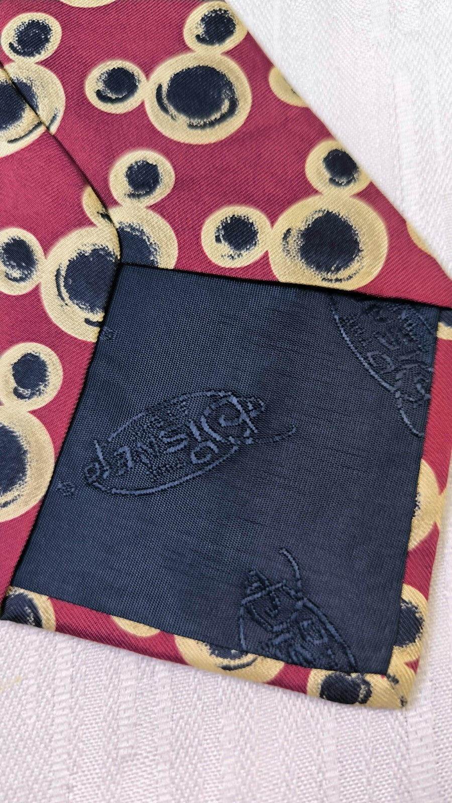 THE DINSEY STORE 100% SILK TIE SETA CRAVATTA NECKTIE MADE IN ITALY