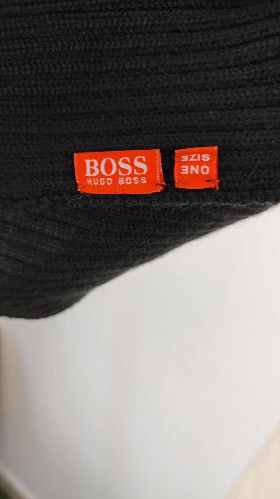 HUGO BOSS SCIARPA UOMO DONNA WOMAN MAN VINTAGE CASUAL SCARF LANA