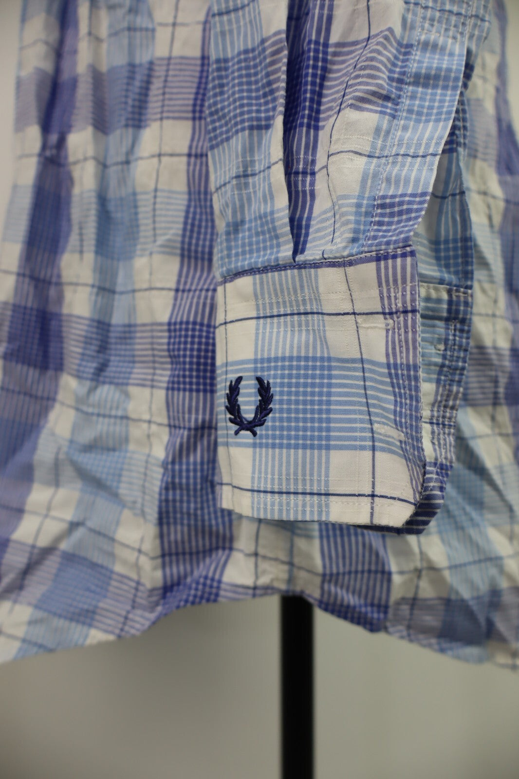 FRED PERRY CAMICIA COTONE DONNA TG. M WOMAN COTTON SHIRT CASUAL VINTAGE