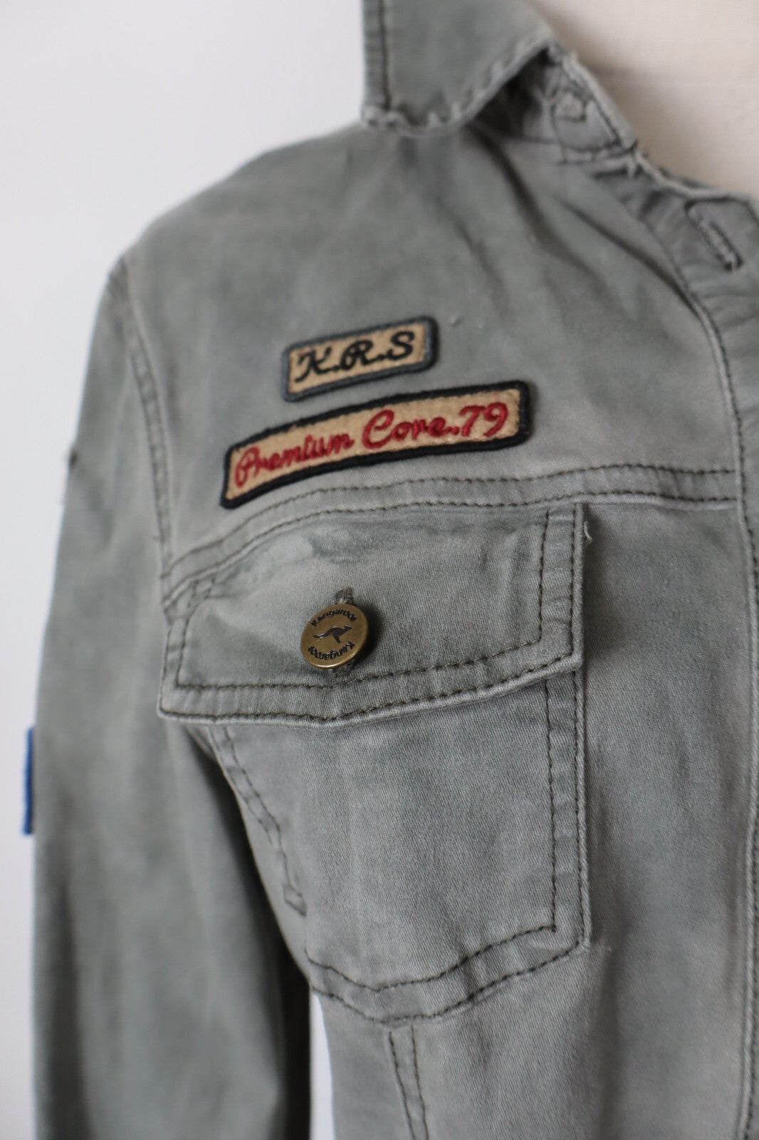 KANGAROOS GIUBBINO GIACCA DONNA Tg. 42 WOMAN CASUAL JACKET VINTAGE ITALY